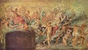Peter Paul Rubens Die Blute Frankreichs unter der Regentschaft Marias von Medici, Skizze oil painting reproduction
